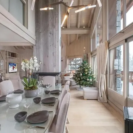 Contact Us At What App - 0041-798-079-427 To Book!! - 8 Bedrooms Chalet In 1850 Courchevel